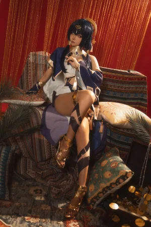 Seya-狮砸《原神 坎蒂丝》写真图集 12P｜在线预览与图包下载