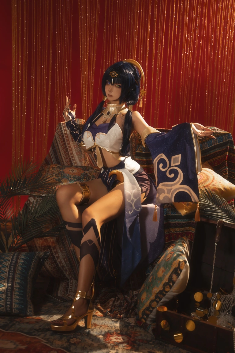 Seya-狮砸《原神 坎蒂丝》写真图集 12P｜在线预览与图包下载