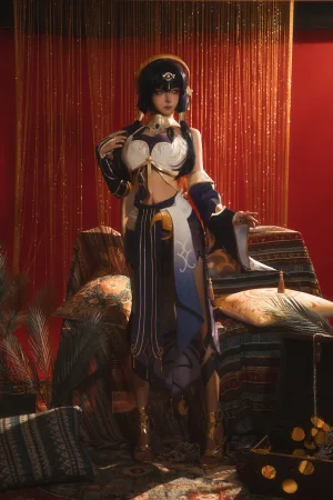 Seya-狮砸《原神 坎蒂丝》写真图集 12P｜在线预览与图包下载