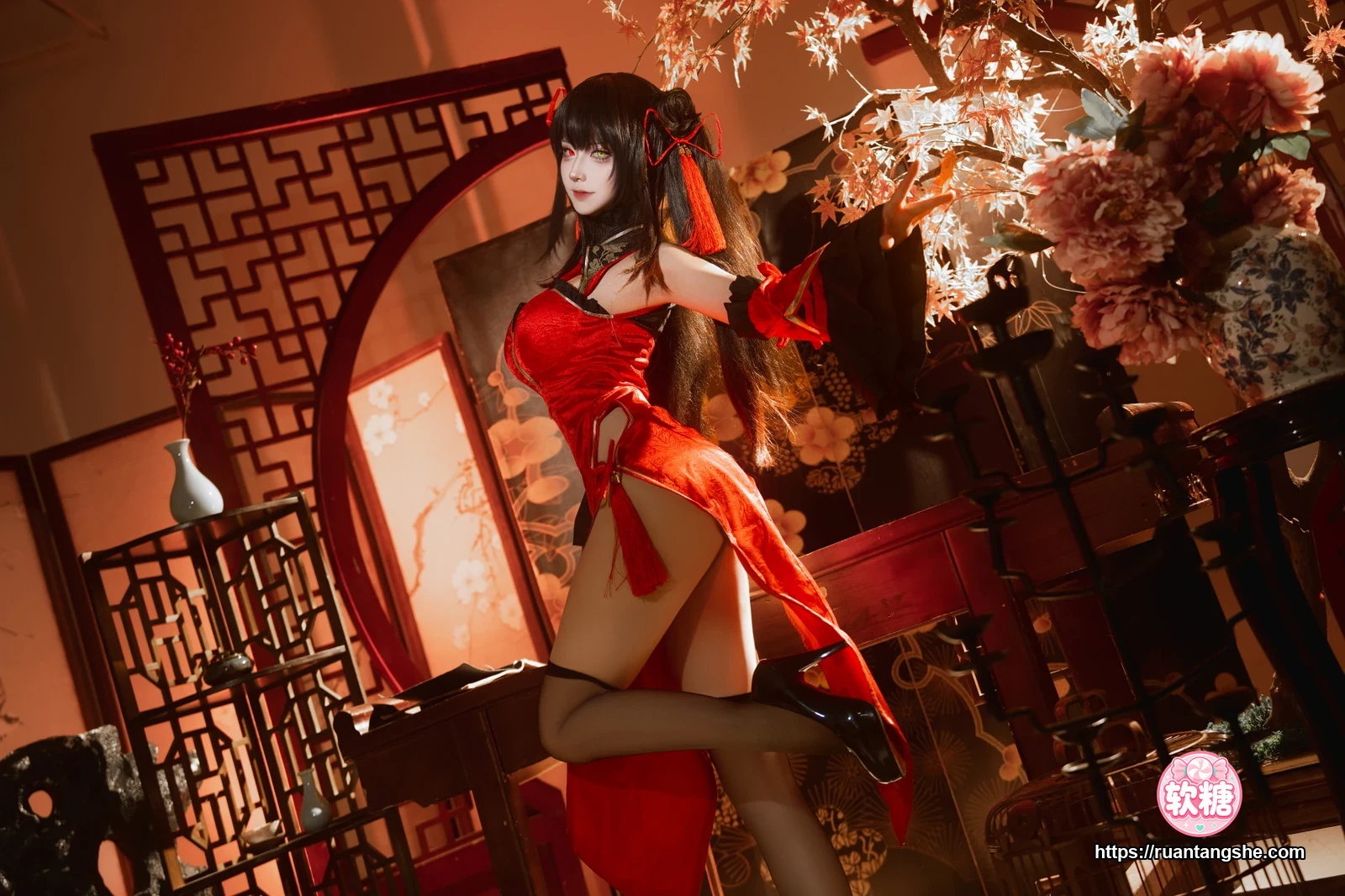 Seya-狮砸 Seya-狮砸 NO.034 - 2025年01月限定 狂三旗袍