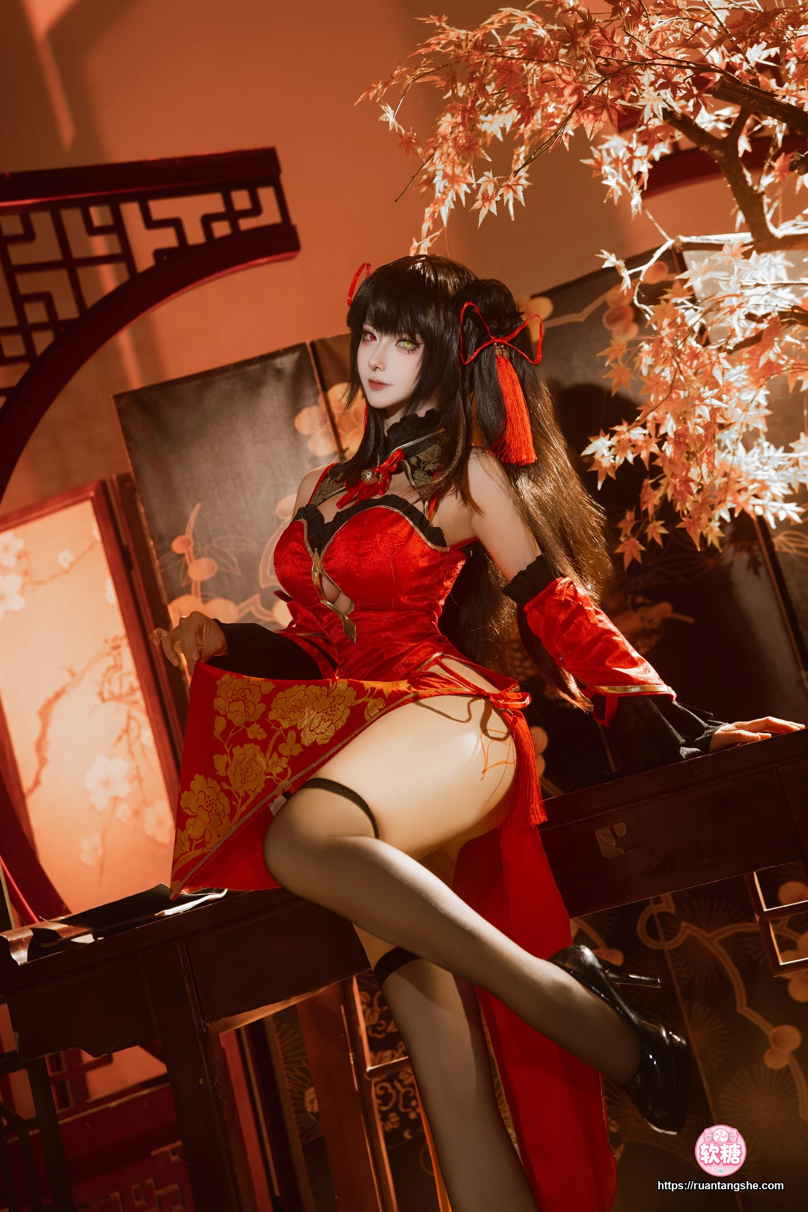 Seya-狮砸 Seya-狮砸 NO.034 - 2025年01月限定 狂三旗袍