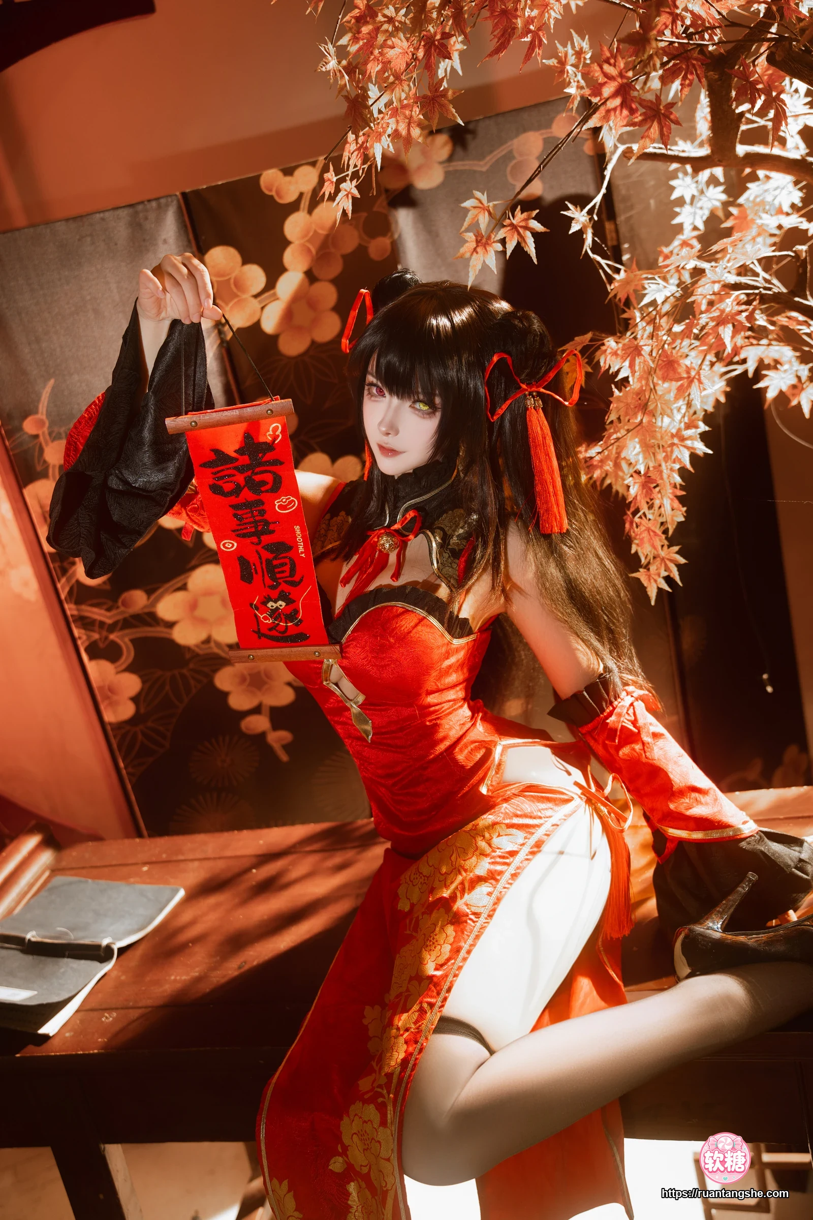Seya-狮砸 Seya-狮砸 NO.034 - 2025年01月限定 狂三旗袍