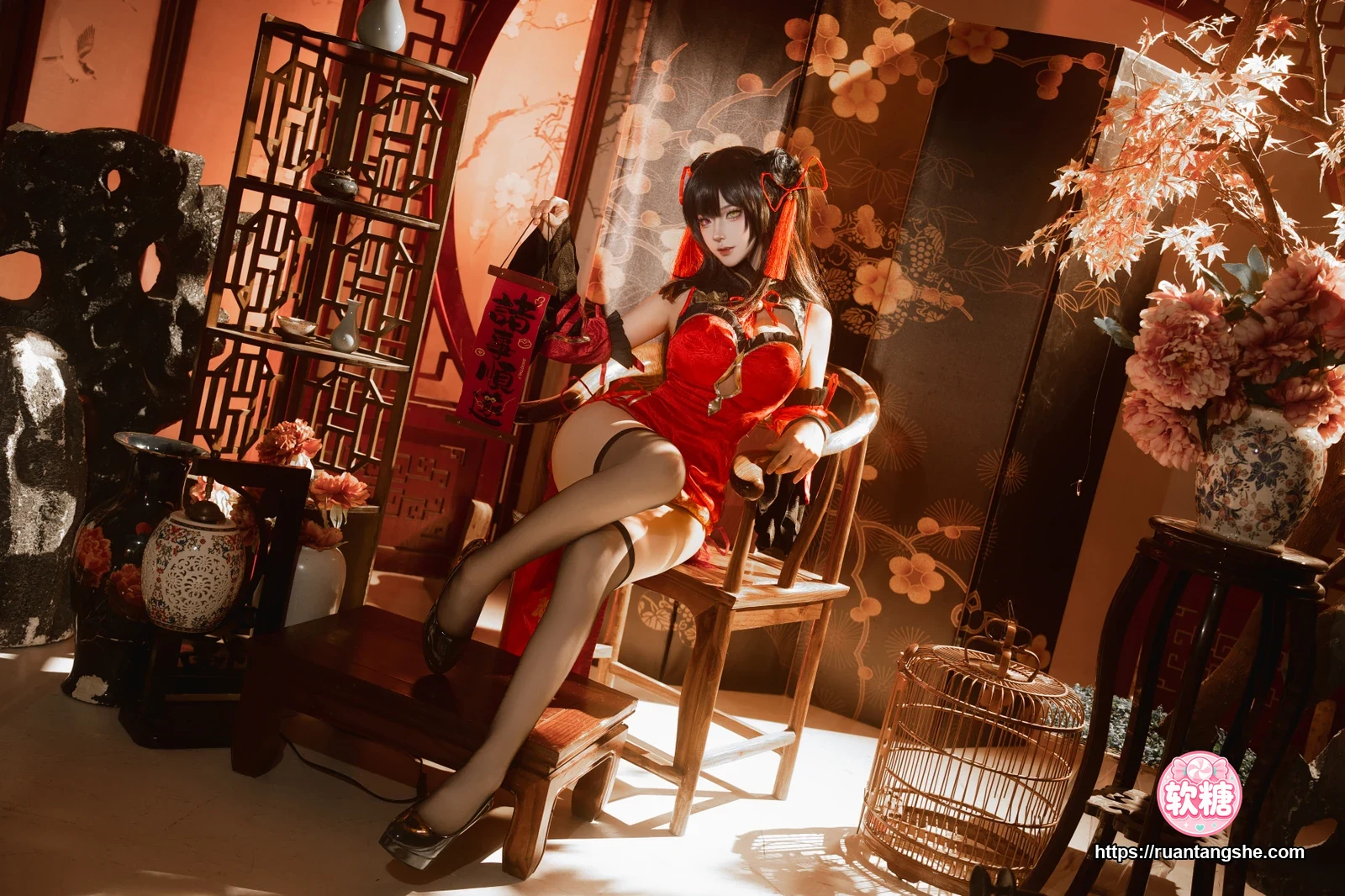 Seya-狮砸 Seya-狮砸 NO.034 - 2025年01月限定 狂三旗袍