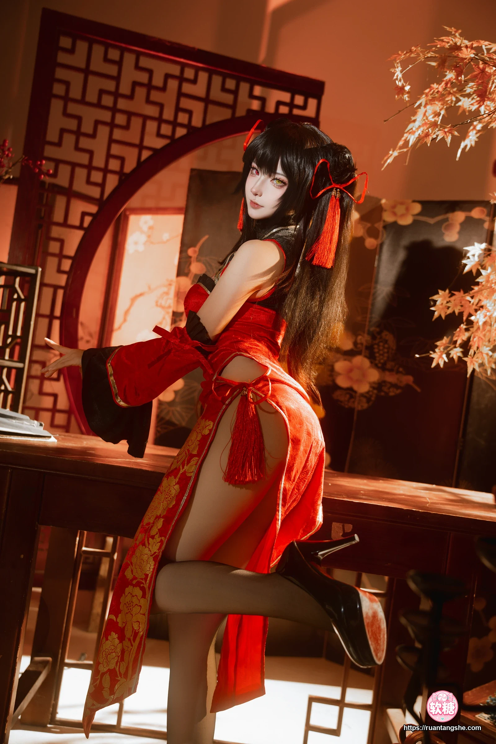 Seya-狮砸 Seya-狮砸 NO.034 - 2025年01月限定 狂三旗袍