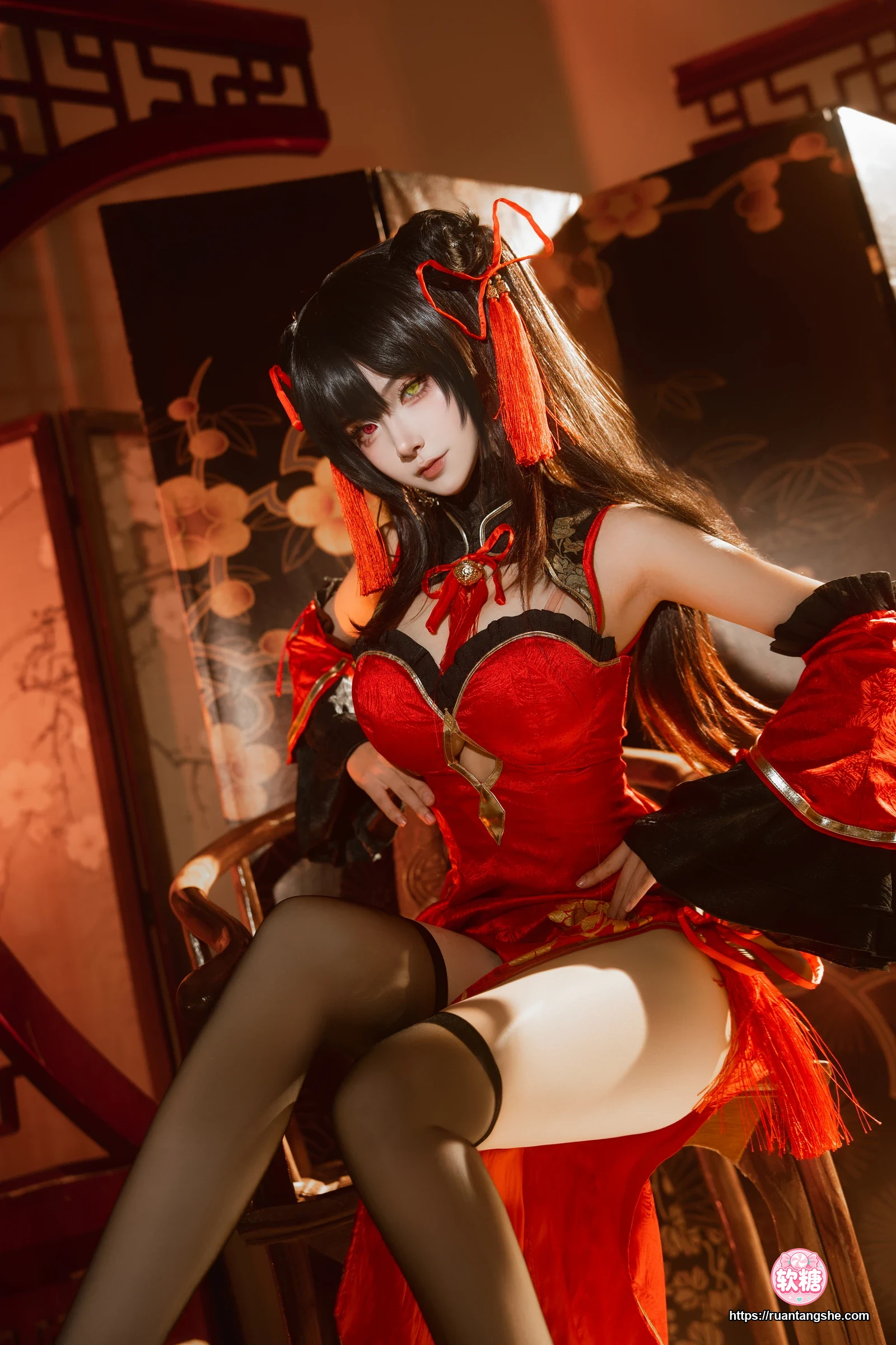 Seya-狮砸 Seya-狮砸 NO.034 - 2025年01月限定 狂三旗袍