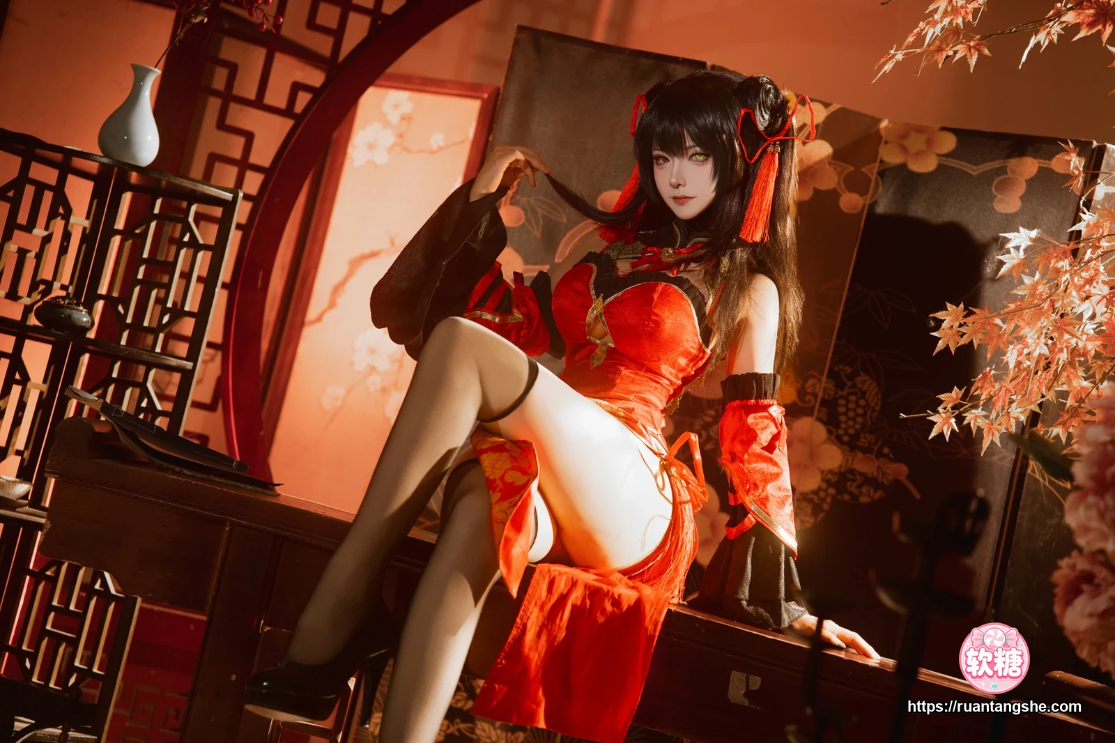 Seya-狮砸 Seya-狮砸 NO.034 - 2025年01月限定 狂三旗袍