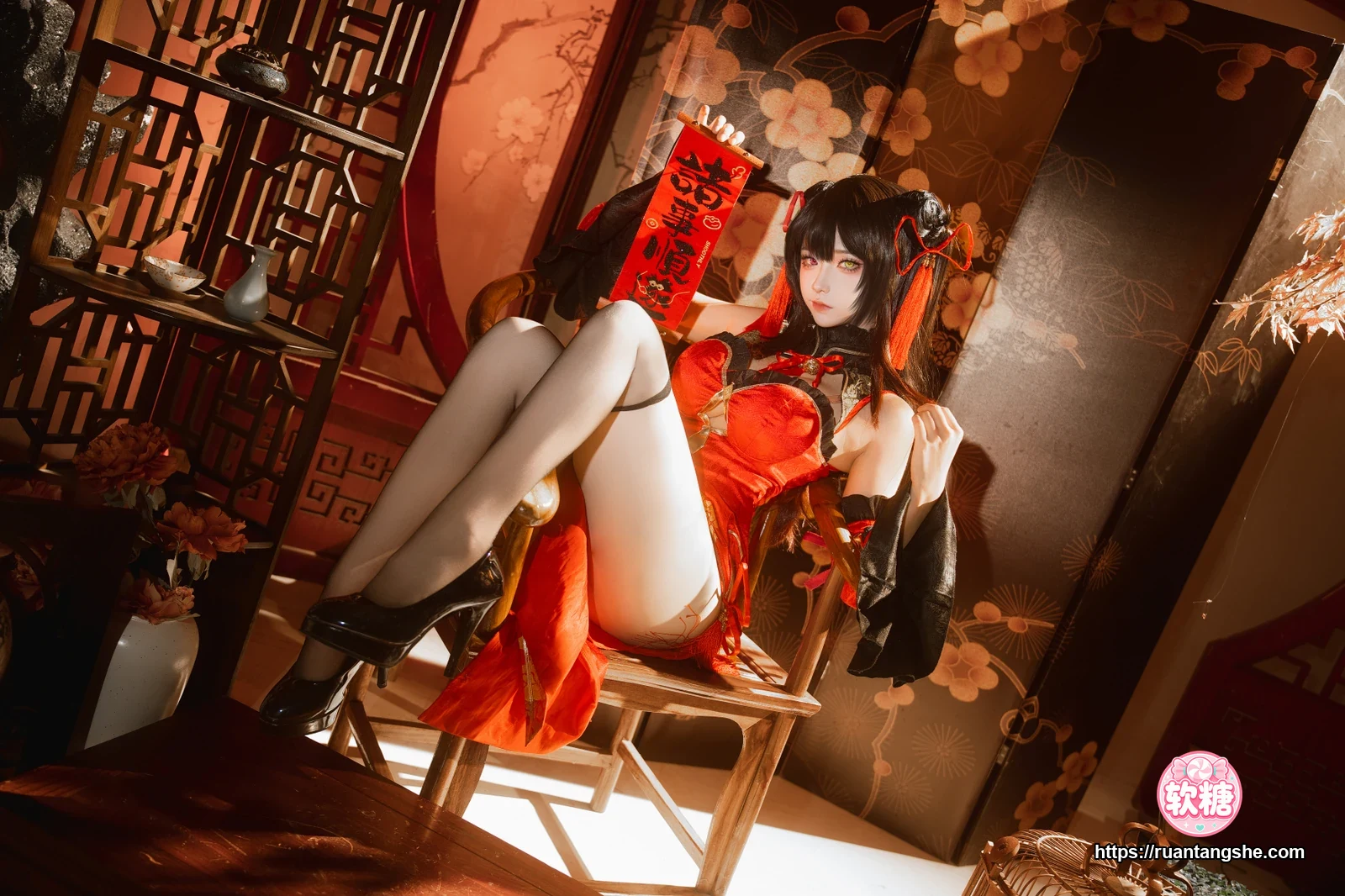 Seya-狮砸 Seya-狮砸 NO.034 - 2025年01月限定 狂三旗袍