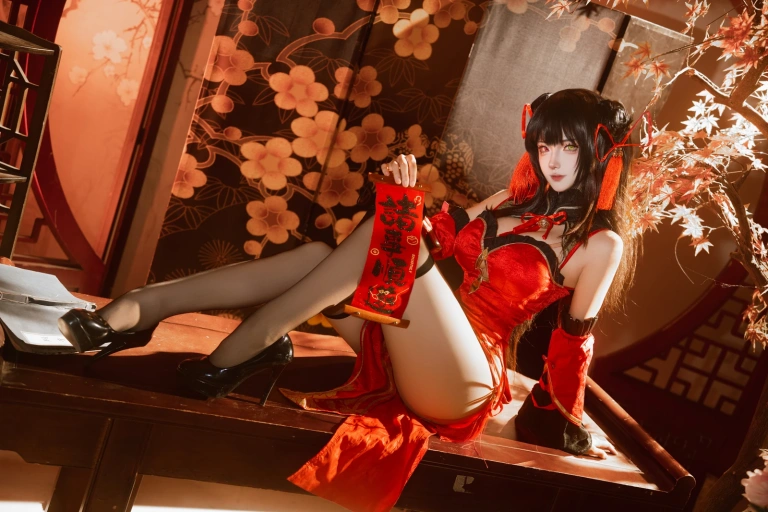 Seya-狮砸《2025年01月限定 狂三旗袍》写真图集 12P｜在线预览与图包下载