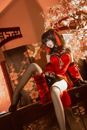 Seya-狮砸《2025年01月限定 狂三旗袍》写真图集 12P｜在线预览与图包下载