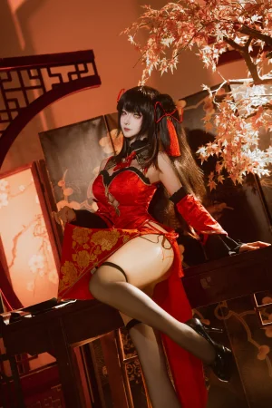 Seya-狮砸《2025年01月限定 狂三旗袍》写真图集 12P｜在线预览与图包下载