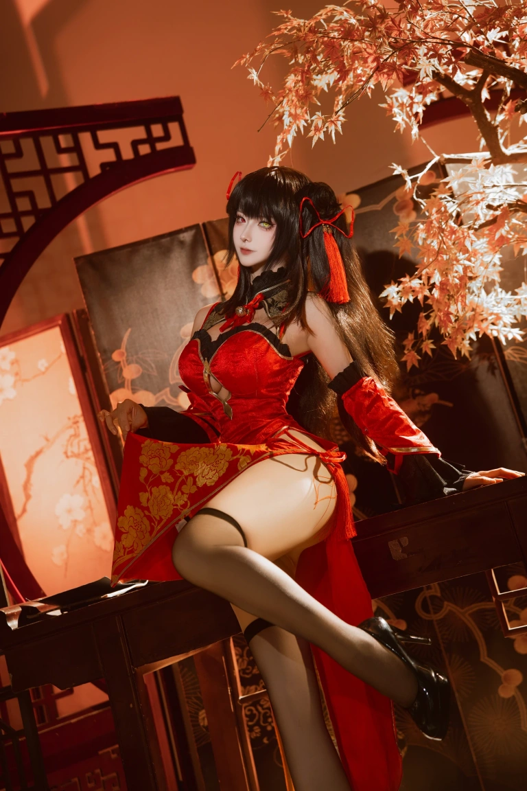 Seya-狮砸《2025年01月限定 狂三旗袍》写真图集 12P｜在线预览与图包下载
