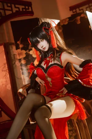 Seya-狮砸《2025年01月限定 狂三旗袍》写真图集 12P｜在线预览与图包下载