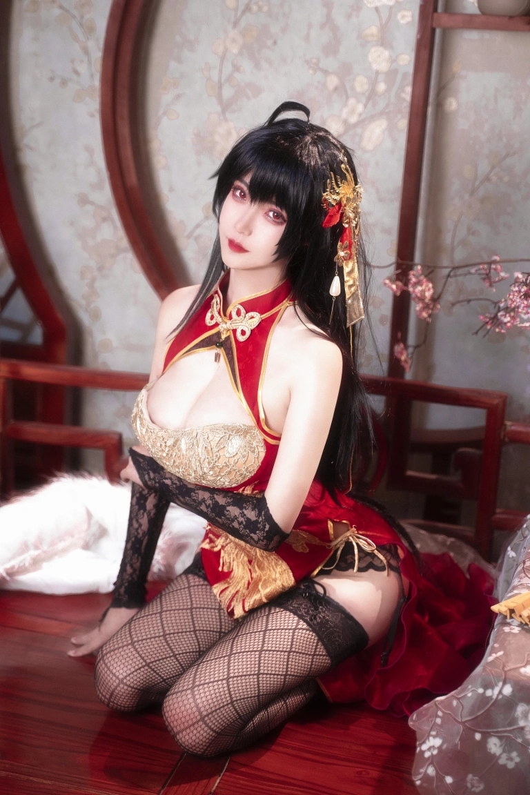 Seya-狮砸《碧蓝航线 大凤旗袍》写真图集 14P｜在线预览与图包下载