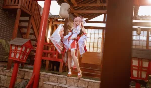 Seya-狮砸《原神 八重神子》写真图集 12P｜在线预览与图包下载