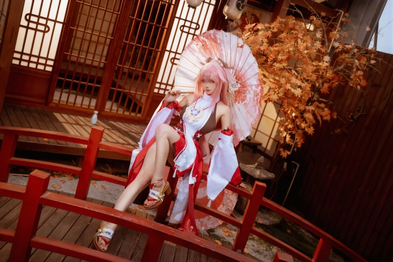Seya-狮砸《原神 八重神子》写真图集 12P｜在线预览与图包下载