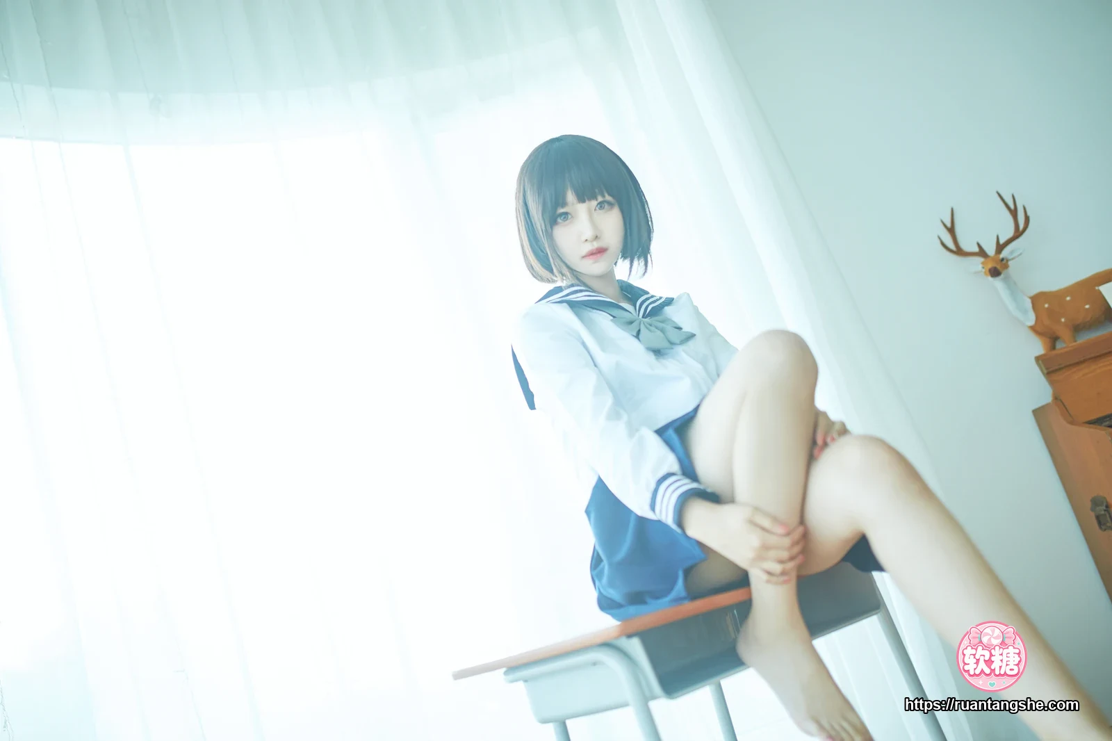 Shika小鹿鹿 Shika小鹿鹿 NO.05 - 短发JK