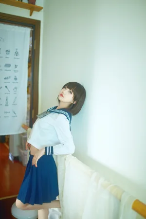 Shika小鹿鹿《短发JK》写真图集 11P｜在线预览与图包下载