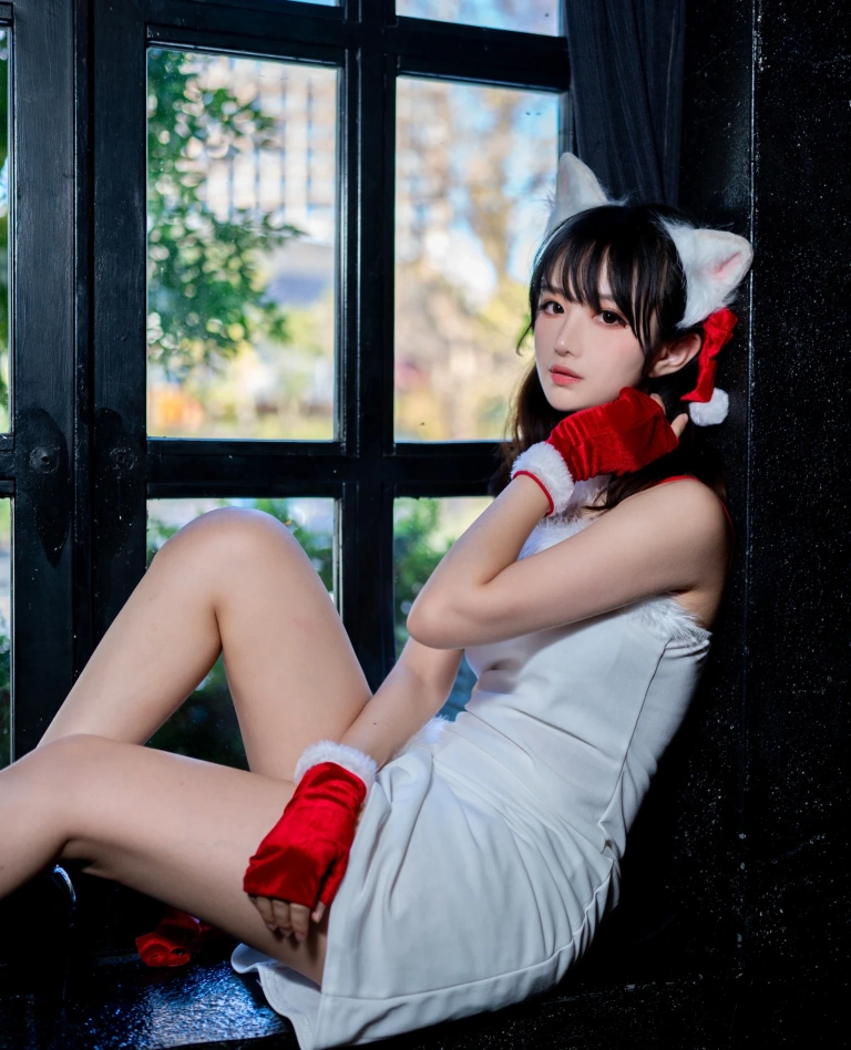 Shika小鹿鹿《圣诞四套合集》写真图集 42P｜在线预览与图包下载