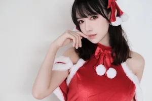 Shika小鹿鹿《圣诞四套合集》写真图集 42P｜在线预览与图包下载
