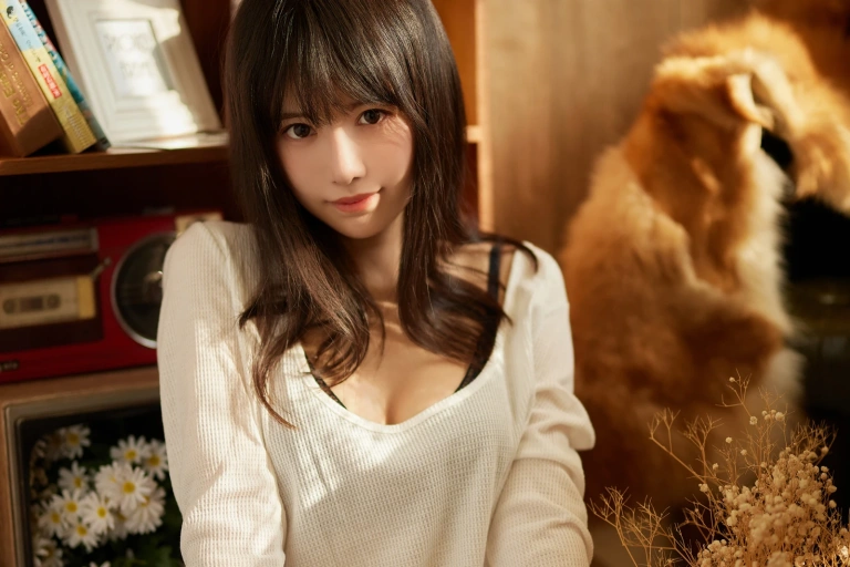 Shika小鹿鹿《鹳鸟踟蹰》写真图集 40P｜在线预览与图包下载