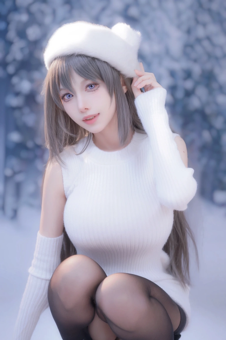 Shika小鹿鹿《麻衣学姐》写真图集 25P｜在线预览与图包下载