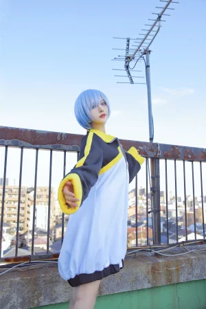 Shika小鹿鹿《蕾姆天台》写真图集 12P｜在线预览与图包下载