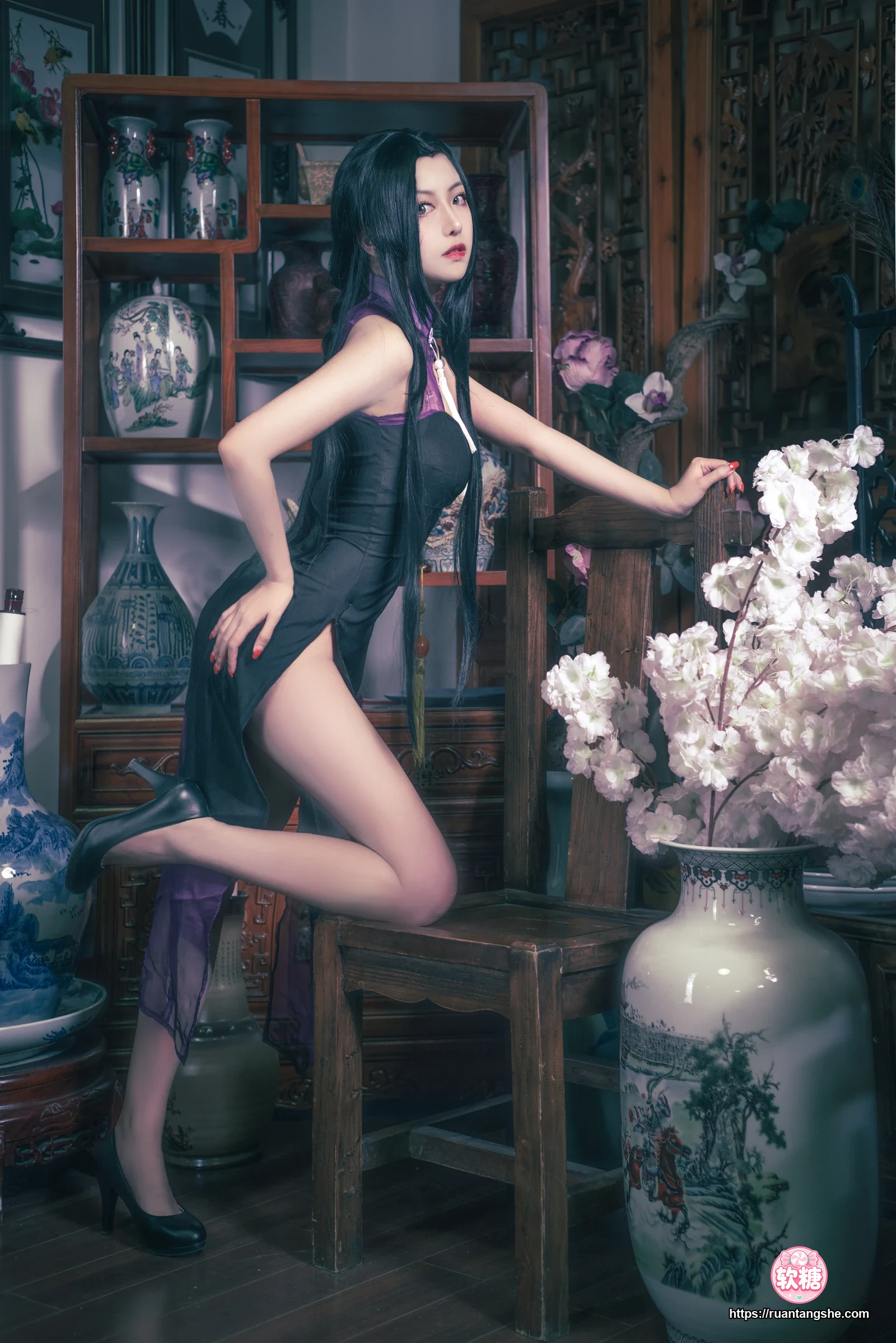 Shika小鹿鹿 Shika小鹿鹿 NO.40 - 万花旗袍