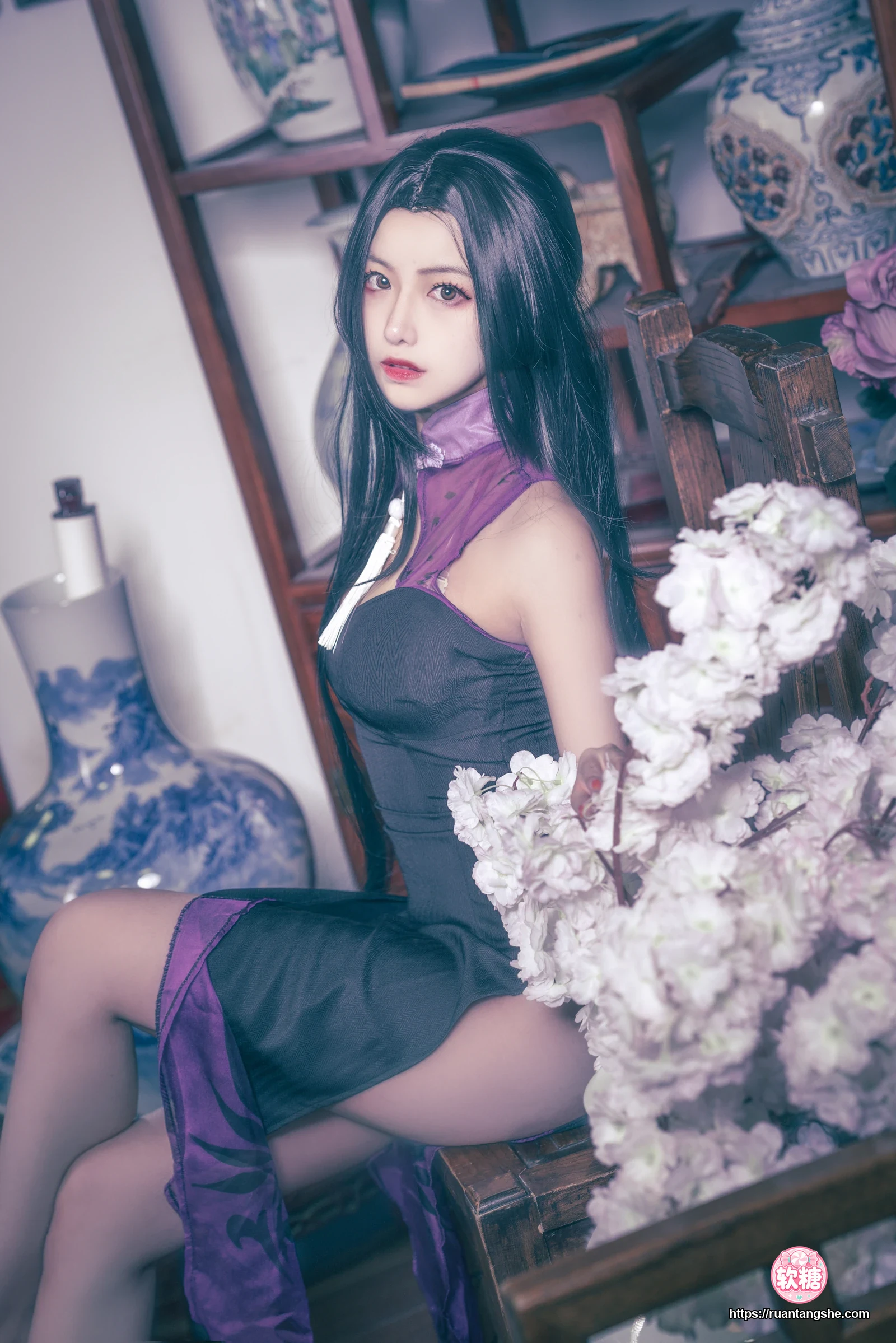Shika小鹿鹿 Shika小鹿鹿 NO.40 - 万花旗袍