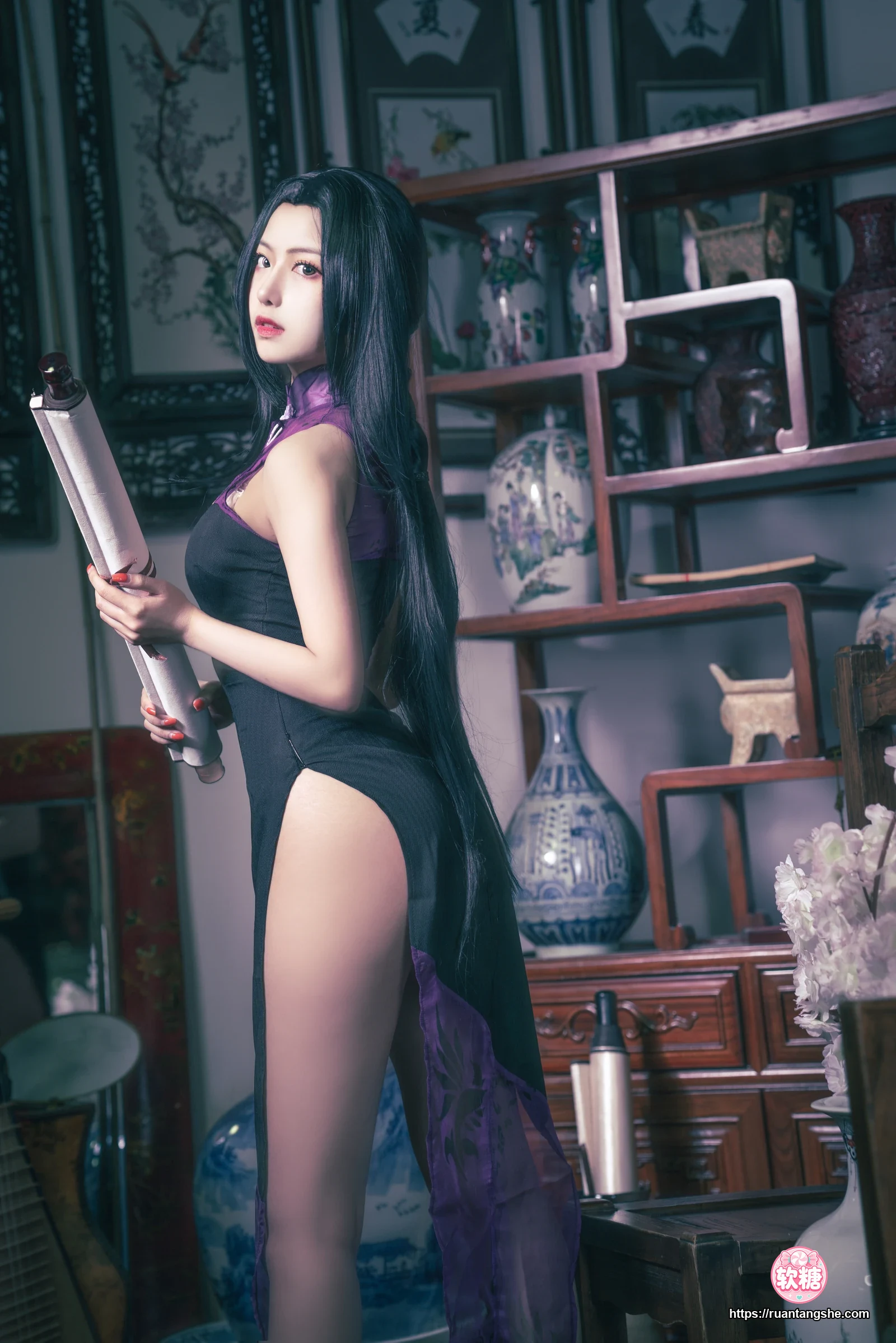 Shika小鹿鹿 Shika小鹿鹿 NO.40 - 万花旗袍