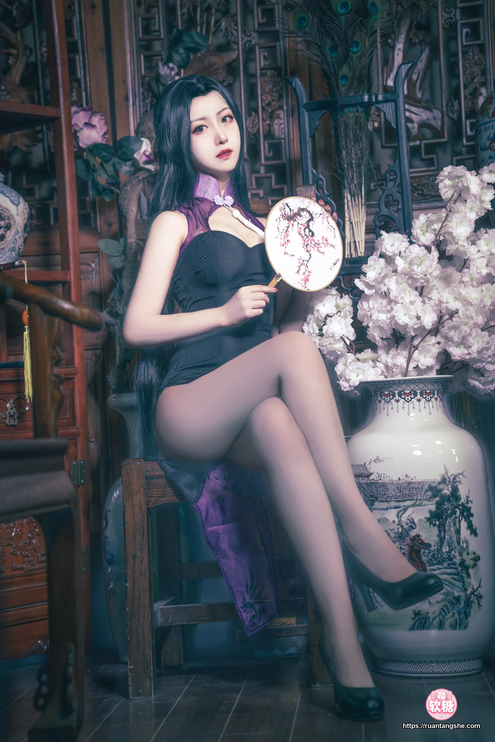 Shika小鹿鹿 Shika小鹿鹿 NO.40 - 万花旗袍