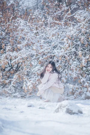 Shika小鹿鹿《雪景》写真图集 29P｜在线预览与图包下载