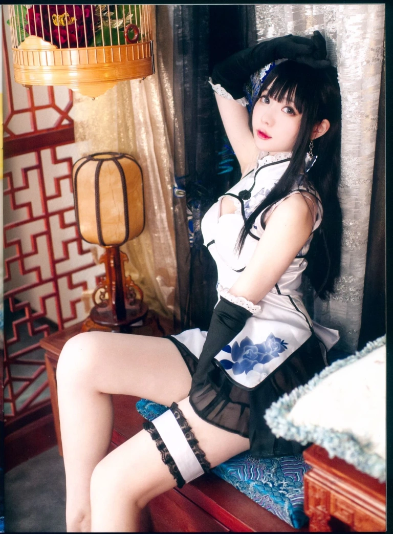 霜月shimo《幻想金瓶梅》写真图集 26P｜在线预览与图包下载