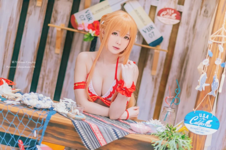 霜月shimo《Asuna泳装》写真图集 20P｜在线预览与图包下载