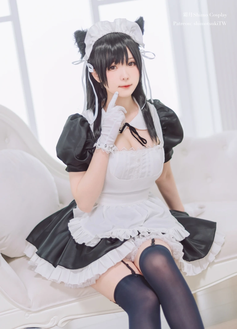霜月shimo《爱宕女仆》写真图集 16P+2V｜在线预览与图包下载