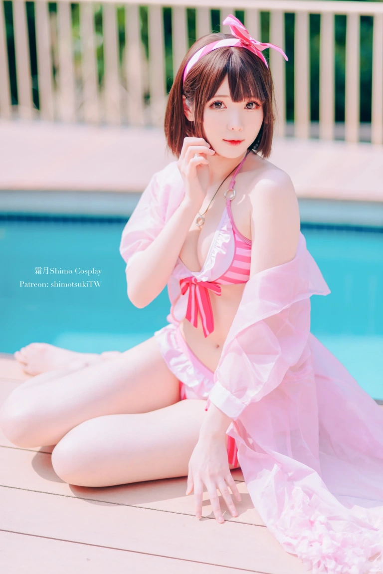 霜月shimo《加藤惠泳衣》写真图集 19P｜在线预览与图包下载