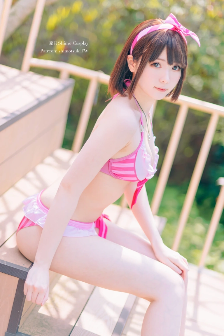 霜月shimo《加藤惠泳衣》写真图集 19P｜在线预览与图包下载