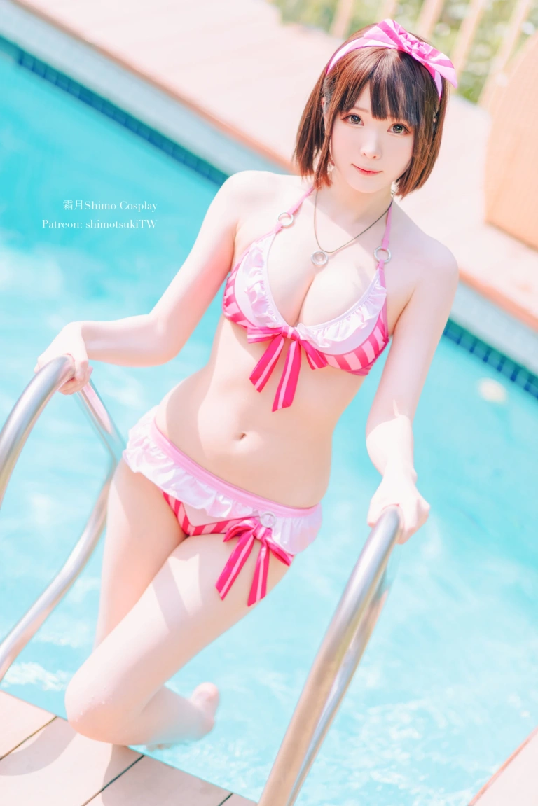 霜月shimo《加藤惠泳衣》写真图集 19P｜在线预览与图包下载