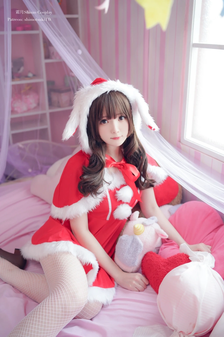 霜月shimo《兔子圣诞节》写真图集 12P｜在线预览与图包下载