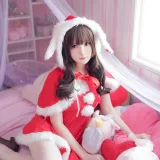 霜月shimo《兔子圣诞节》写真图集 12P｜在线预览与图包下载