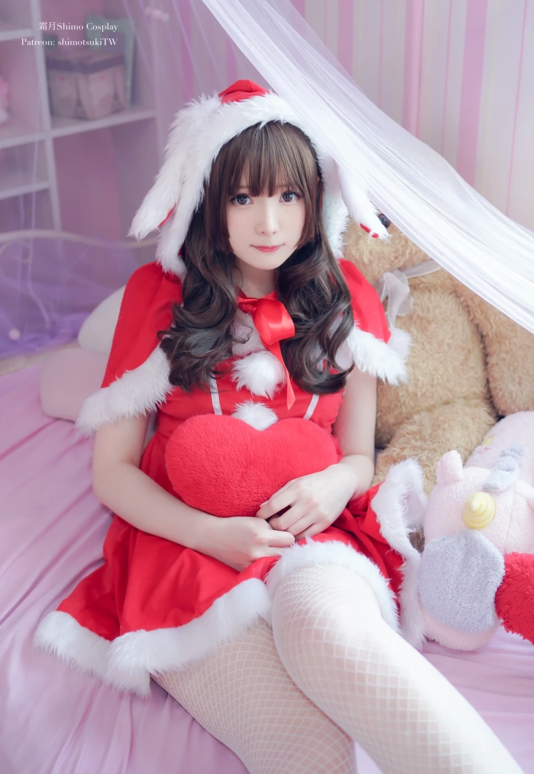 霜月shimo《兔子圣诞节》写真图集 12P｜在线预览与图包下载