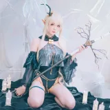 霜月shimo《明日方舟 闪灵》写真图集 17P｜在线预览与图包下载