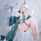 霜月shimo《明日方舟 闪灵》写真图集 17P｜在线预览与图包下载