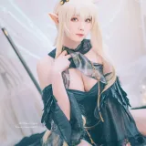 霜月shimo《明日方舟 闪灵》写真图集 17P｜在线预览与图包下载