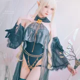 霜月shimo《明日方舟 闪灵》写真图集 17P｜在线预览与图包下载