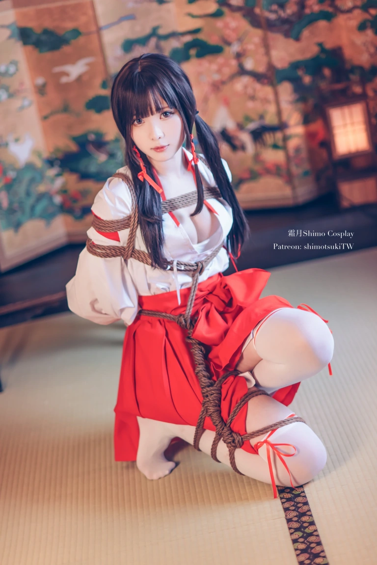 霜月shimo《巫女捆绑》写真图集 24P｜在线预览与图包下载