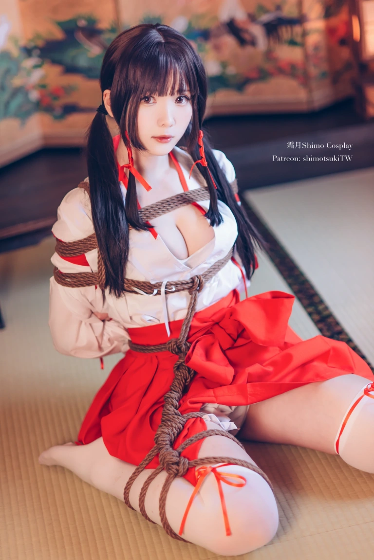 霜月shimo《巫女捆绑》写真图集 24P｜在线预览与图包下载