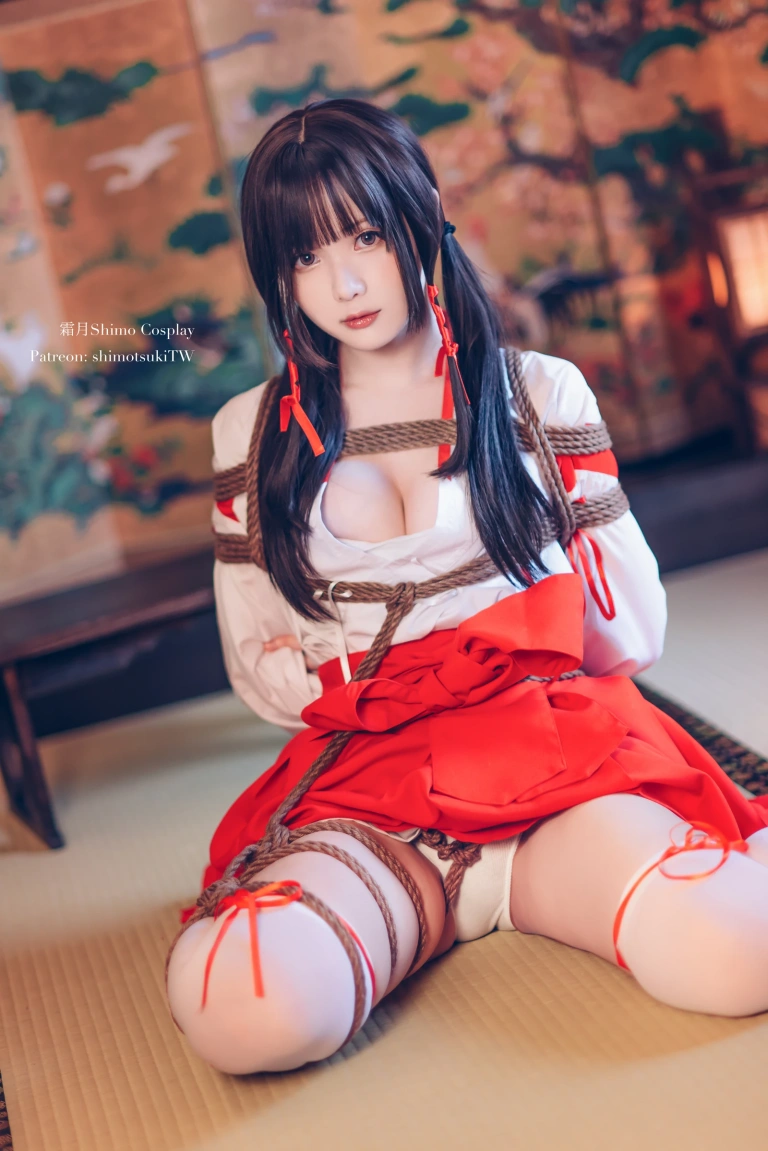 霜月shimo《巫女捆绑》写真图集 24P｜在线预览与图包下载