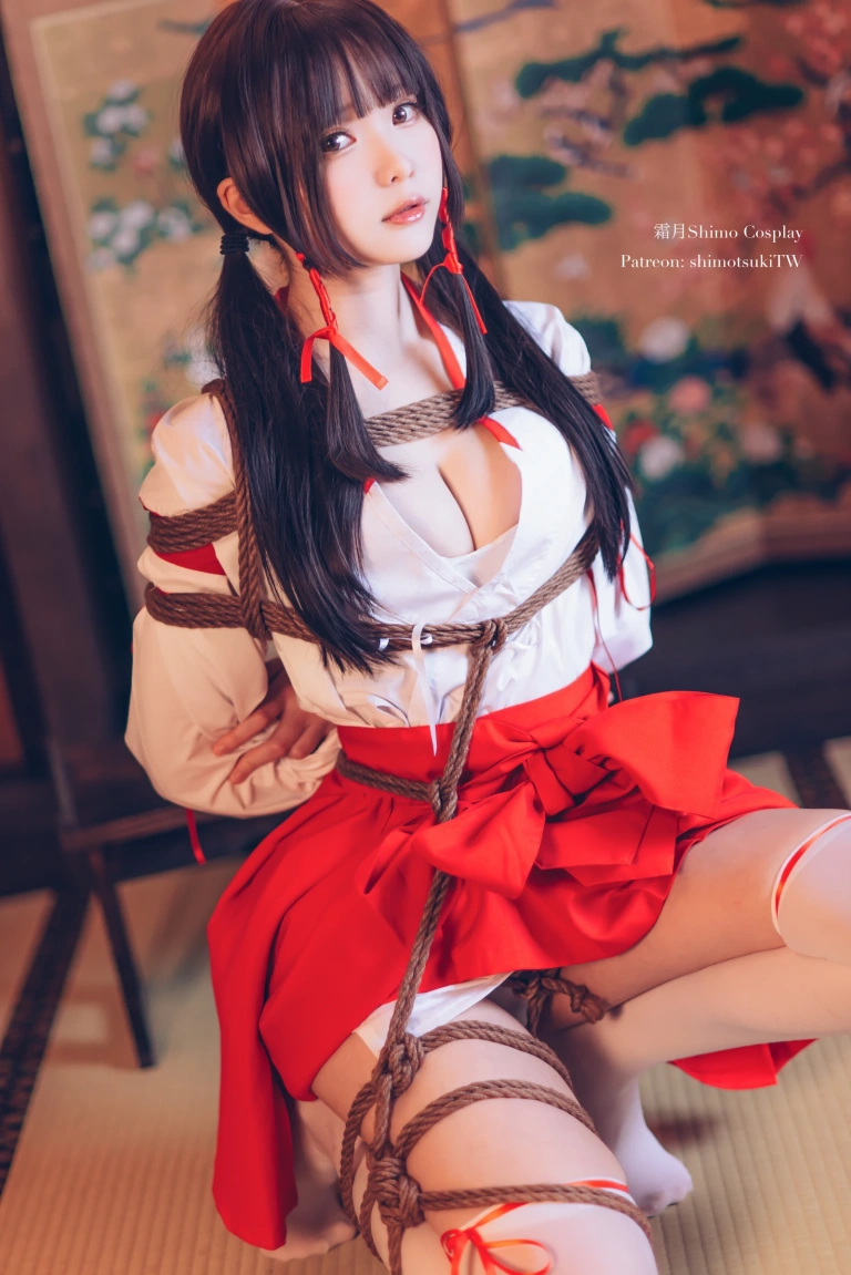 霜月shimo《巫女捆绑》写真图集 24P｜在线预览与图包下载