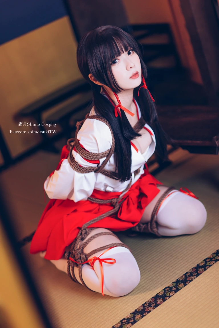 霜月shimo《巫女捆绑》写真图集 24P｜在线预览与图包下载