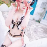 霜月shimo《碧蓝幻想・娜露梅亚》写真图集 95P｜在线预览与图包下载